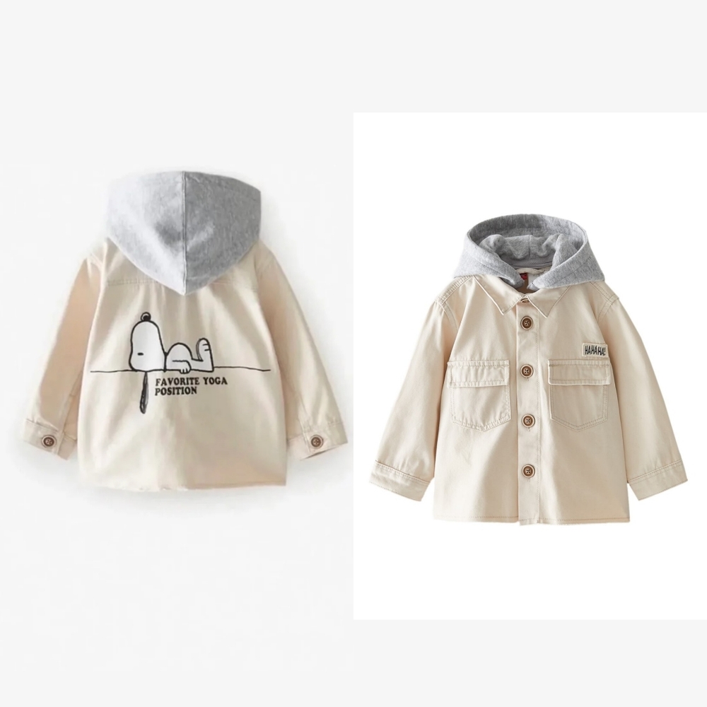 Zara snoopy jacket